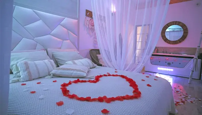 Décoration romantique Villa Cocoon